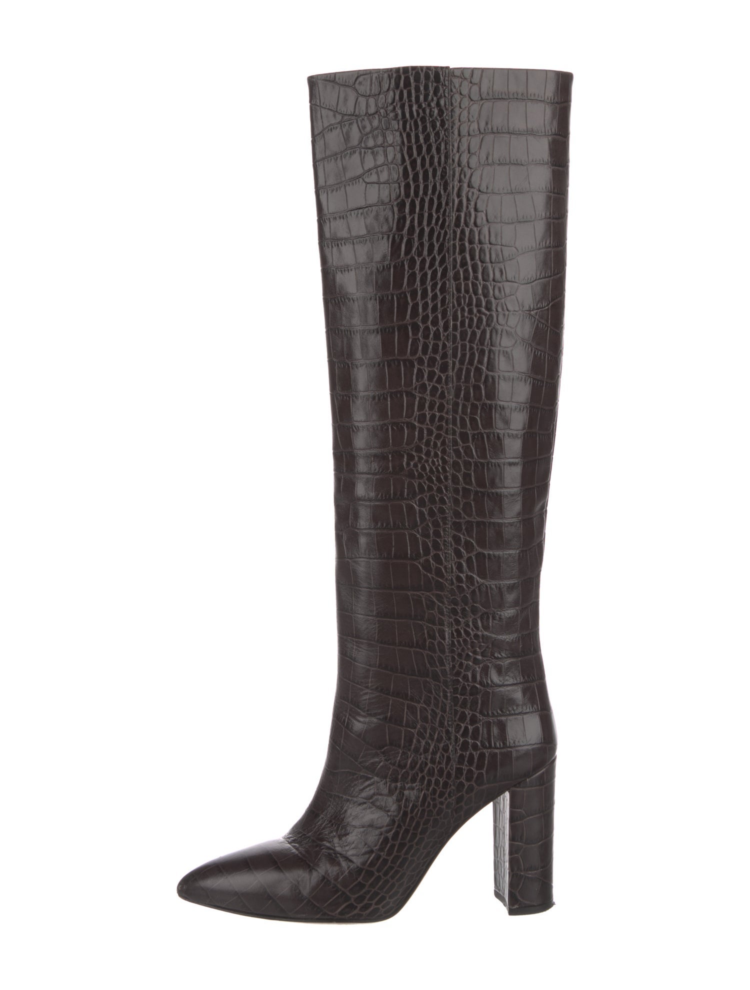 Paris Texas Embossed Leather Boots