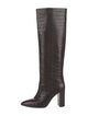 Paris Texas Embossed Leather Boots