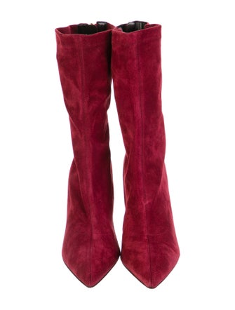 Paris Texas Suede Sock Boots
