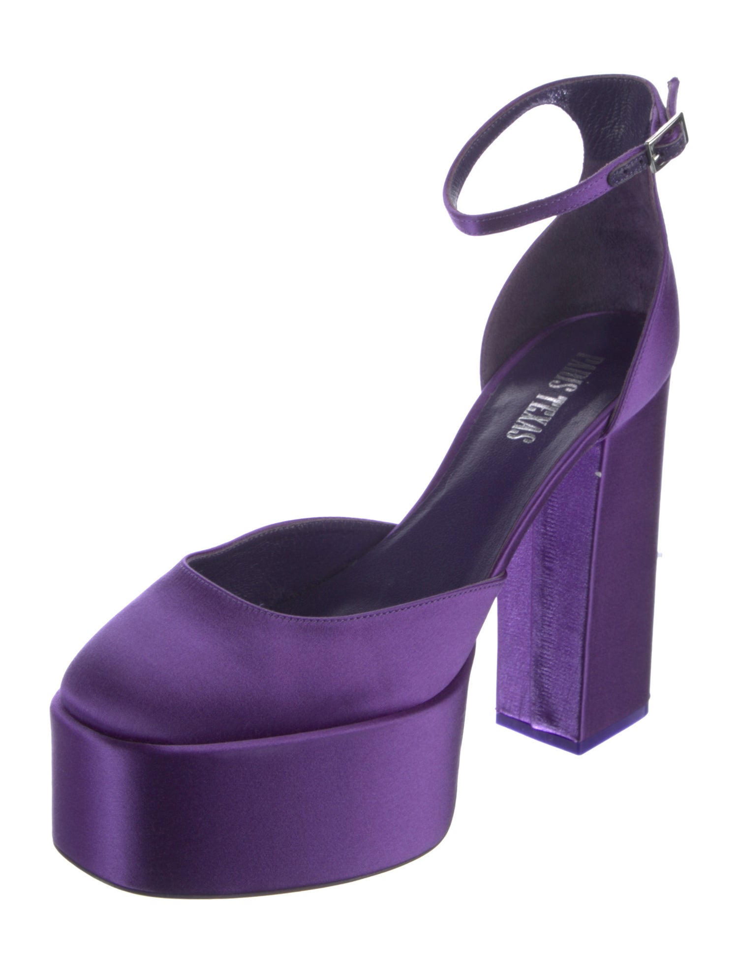 Paris Texas Satin D'Orsay Pumps