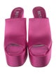 Paris Texas Satin Slides