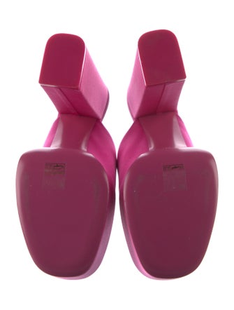 Paris Texas Satin Slides