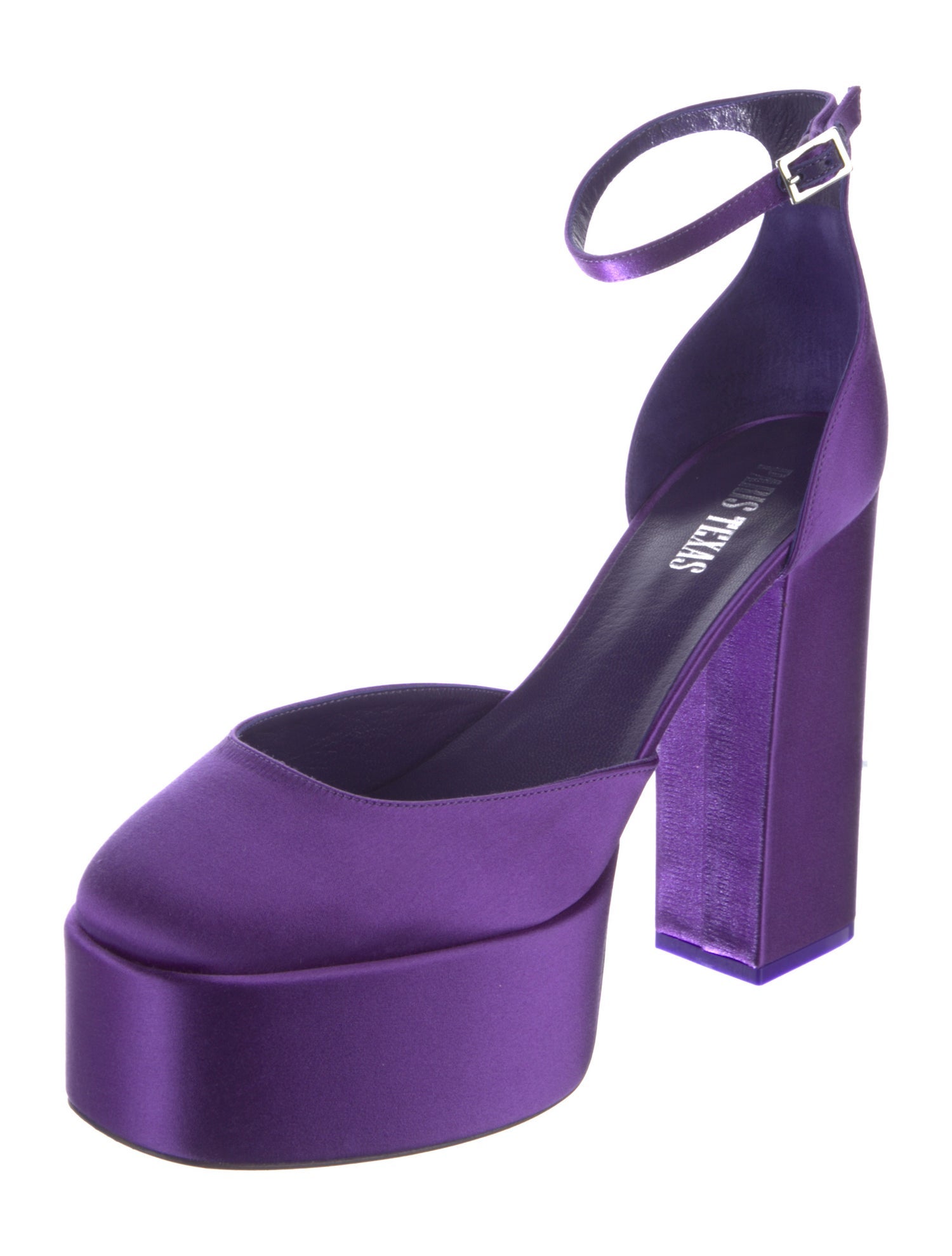 Paris Texas Satin D'Orsay Pumps