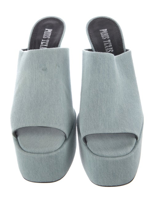 Paris Texas Denim Slides