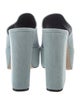 Paris Texas Denim Slides