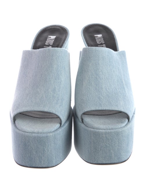 Paris Texas Denim Slides