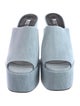 Paris Texas Denim Slides