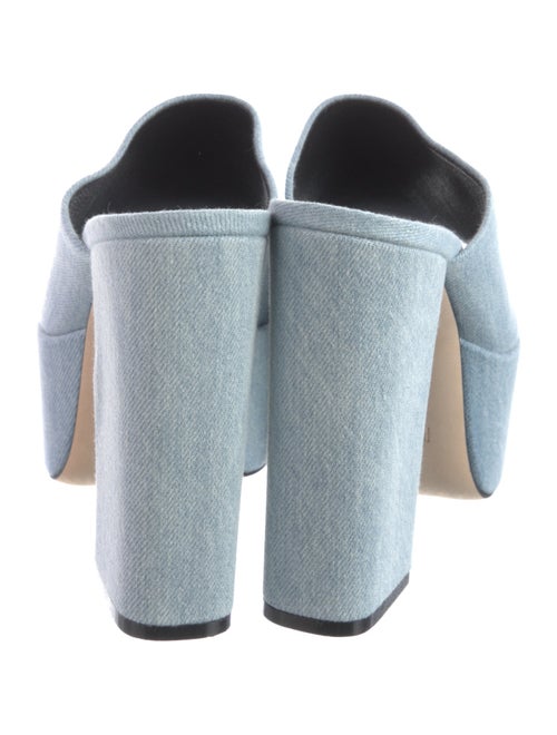 Paris Texas Denim Slides