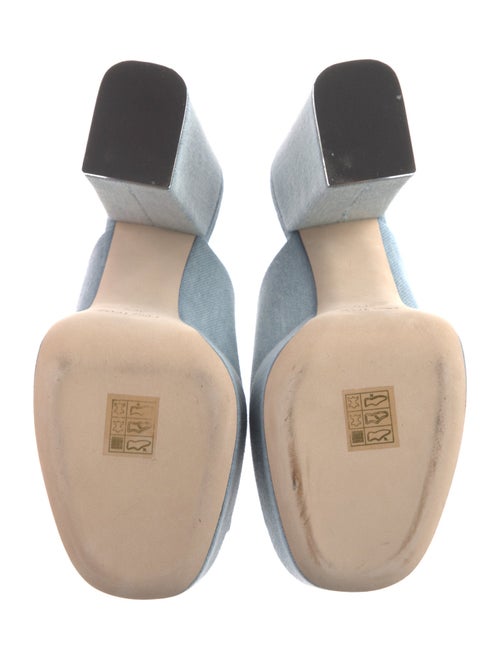 Paris Texas Denim Slides