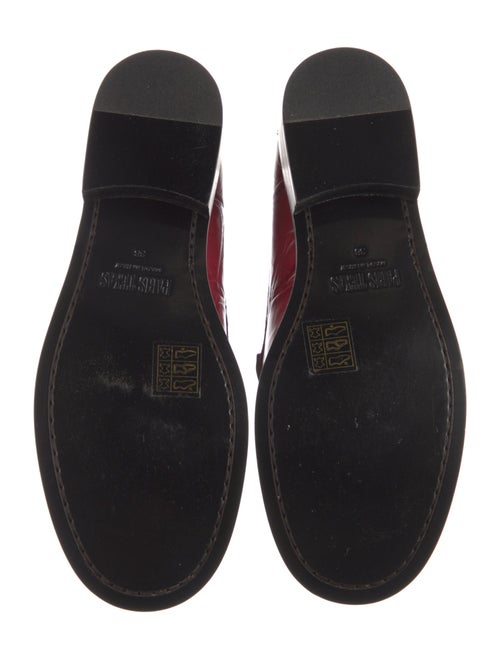 Paris Texas Embossed Leather Loafers