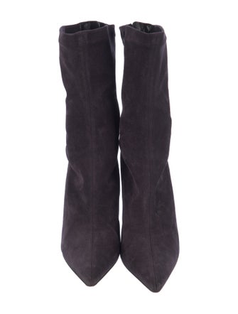Paris Texas Suede Sock Boots
