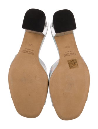 Paris Texas Patent Leather Slides