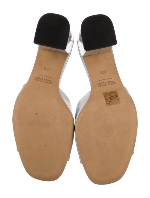 Paris Texas Patent Leather Slides