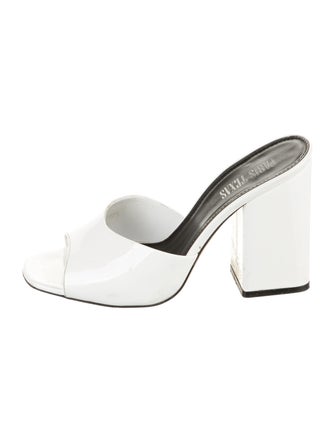 Paris Texas Patent Leather Slides