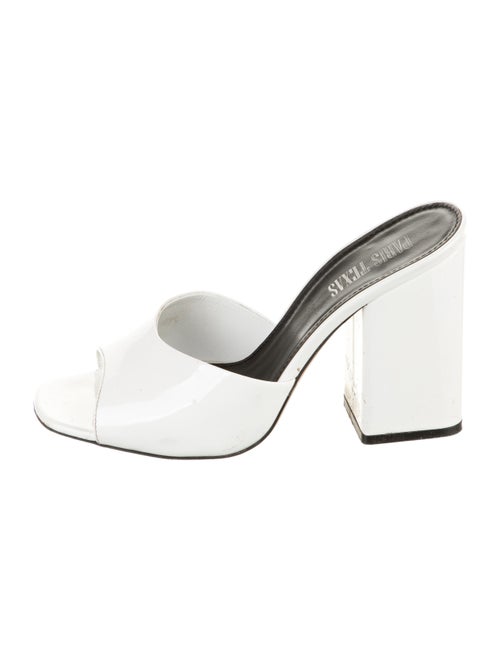 Paris Texas Patent Leather Slides