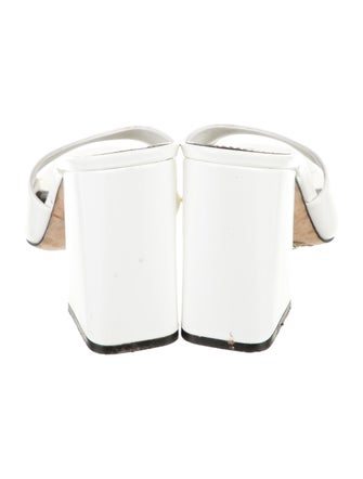 Paris Texas Patent Leather Slides