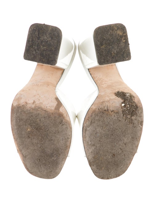 Paris Texas Patent Leather Slides