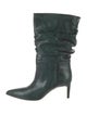 Paris Texas Embossed Leather Animal Print Slouch Boots