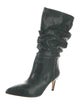 Paris Texas Embossed Leather Animal Print Slouch Boots