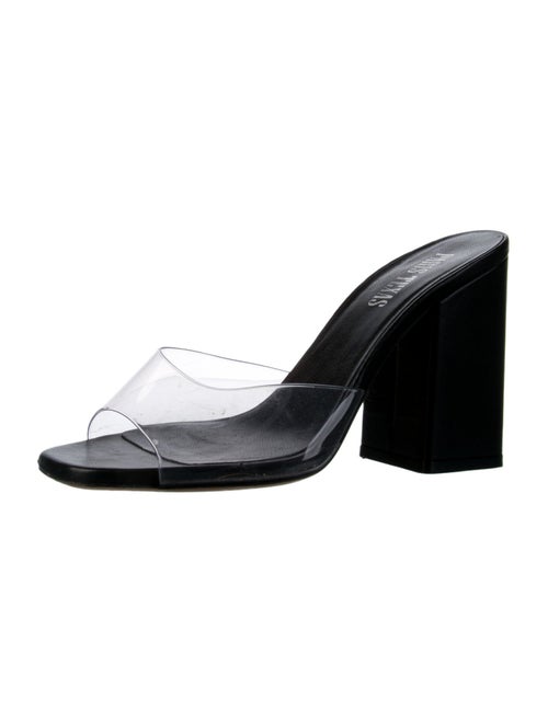 Paris Texas Leather Slides