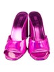 Paris Texas Patent Leather Slides