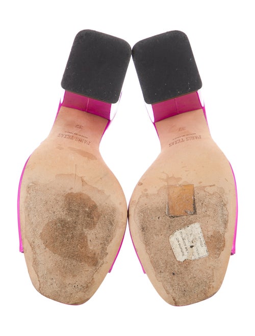 Paris Texas Patent Leather Slides