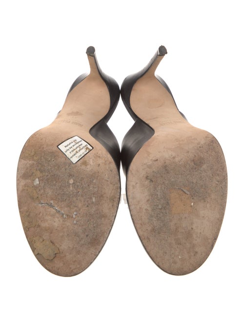 Paris Texas Leather Slides