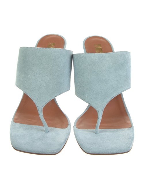 Paris Texas Suede Slides