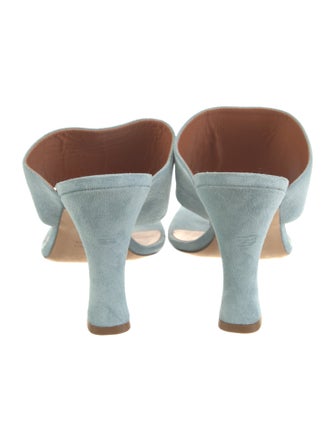 Paris Texas Suede Slides