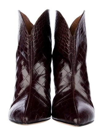 Paris Texas Embossed Leather Western Boots