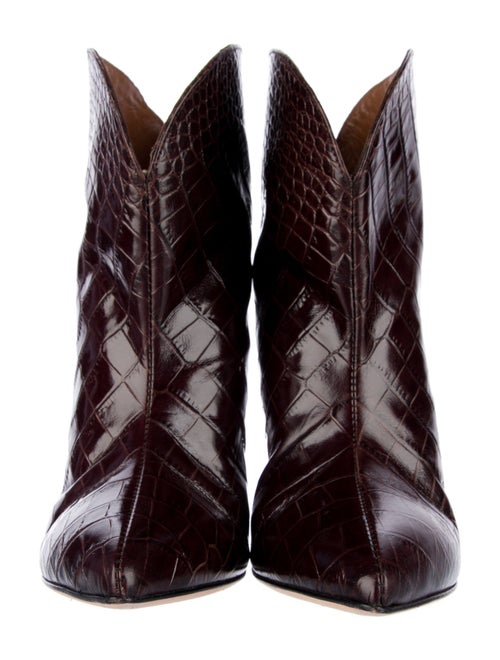 Paris Texas Embossed Leather Western Boots
