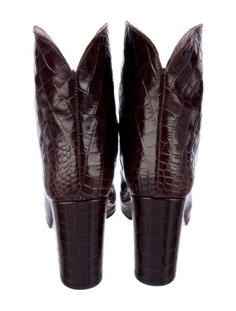 Paris Texas Embossed Leather Western Boots