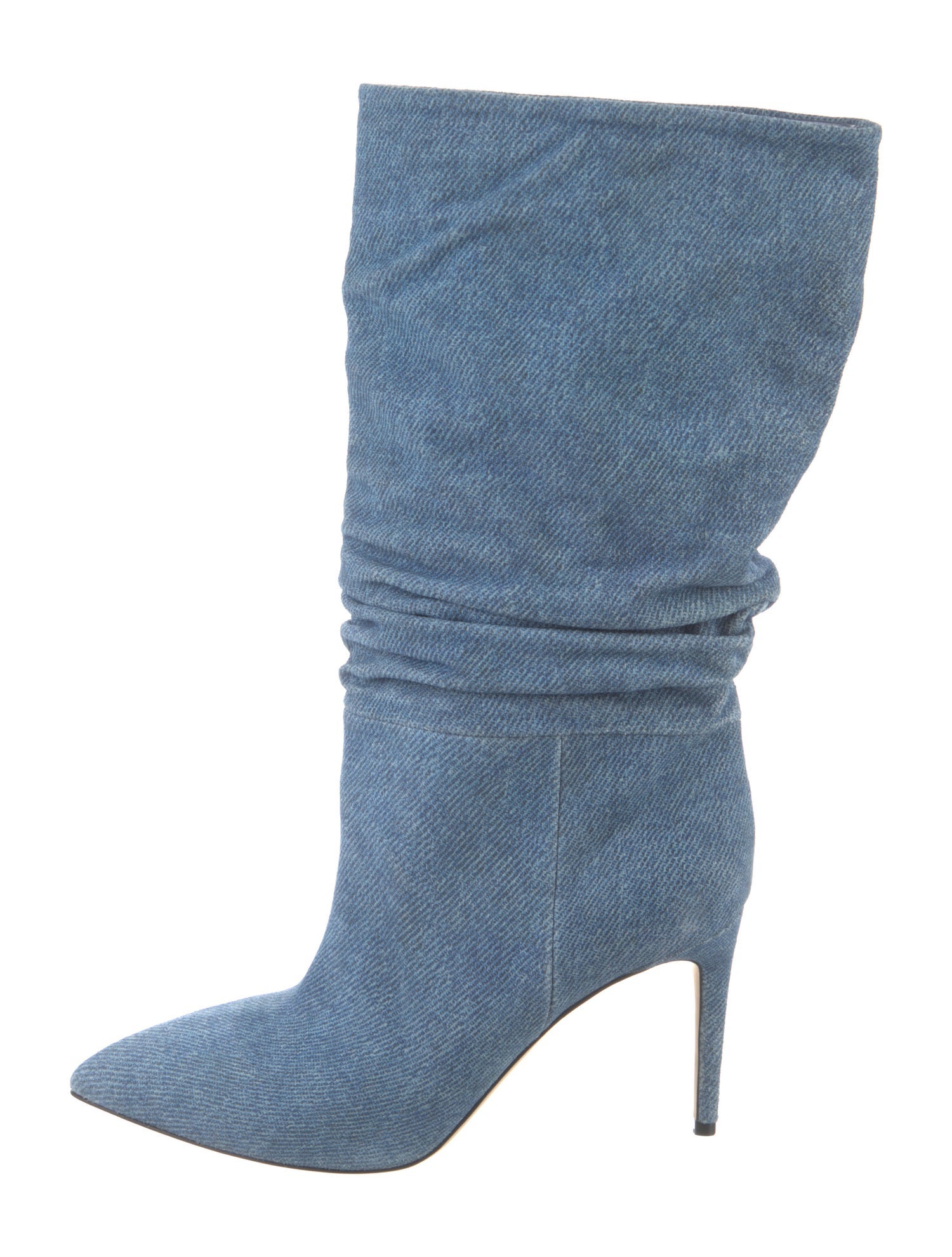 Paris Texas Denim Sock Boots