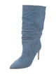 Paris Texas Denim Sock Boots
