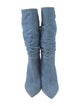 Paris Texas Denim Sock Boots