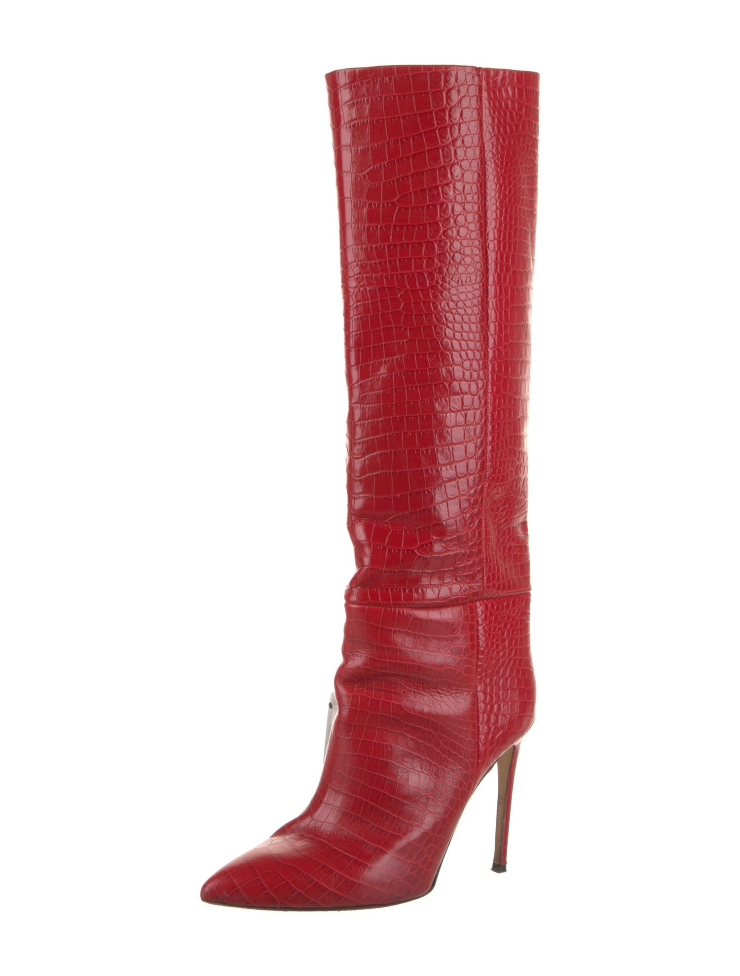Paris Texas Embossed Leather Boots