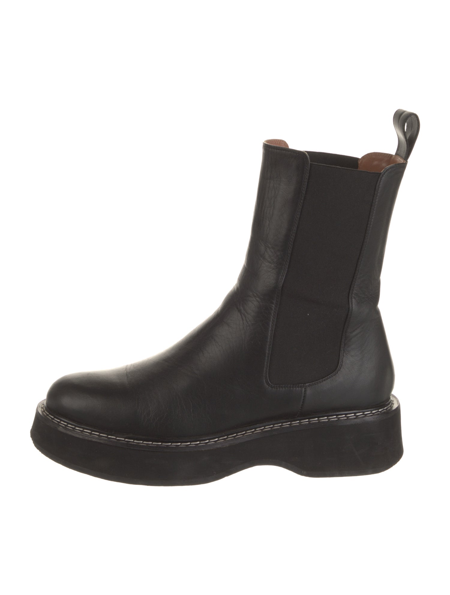 Paris Texas Leather Chelsea Boots