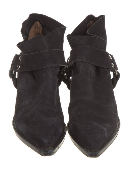 Paris Texas Suede Studded Accents Boots