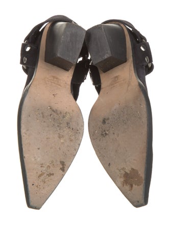 Paris Texas Suede Studded Accents Boots