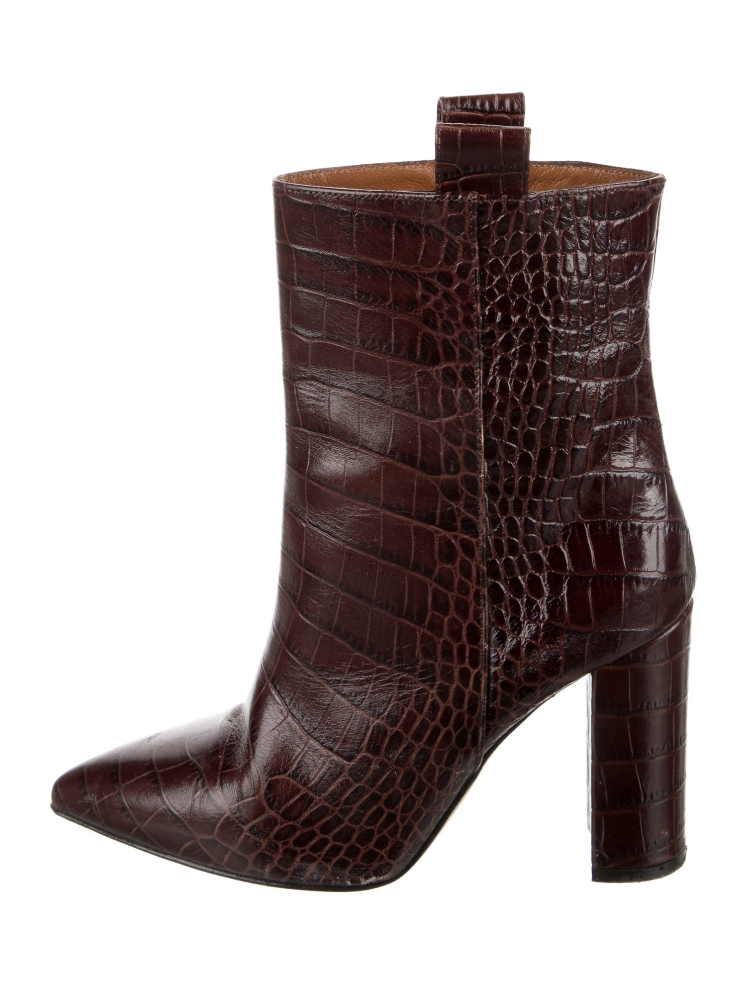 Paris Texas Embossed Leather Boots