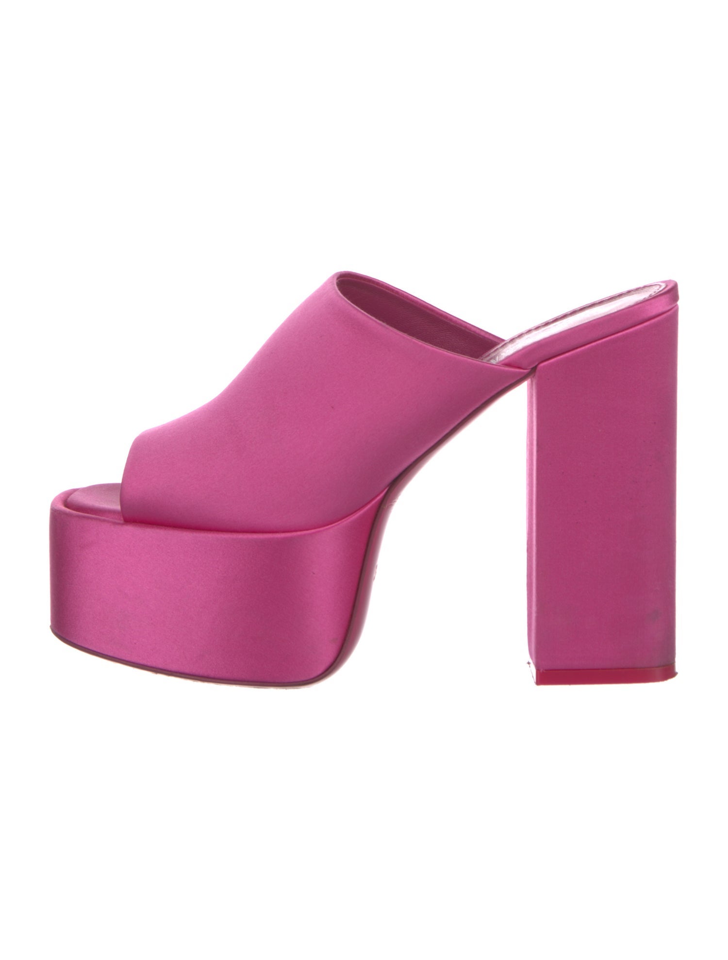 Paris Texas Satin Slides