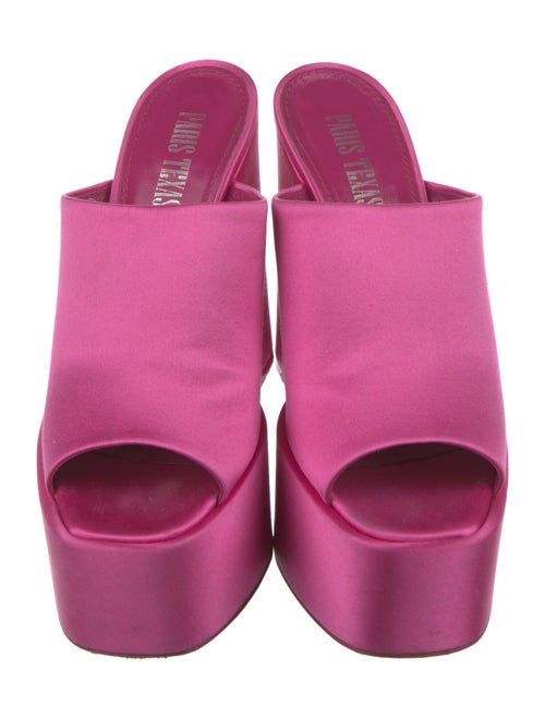 Paris Texas Satin Slides