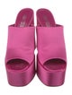 Paris Texas Satin Slides