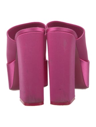 Paris Texas Satin Slides