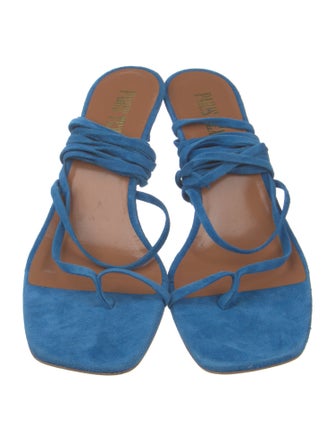 Paris Texas Suede Gladiator Sandals