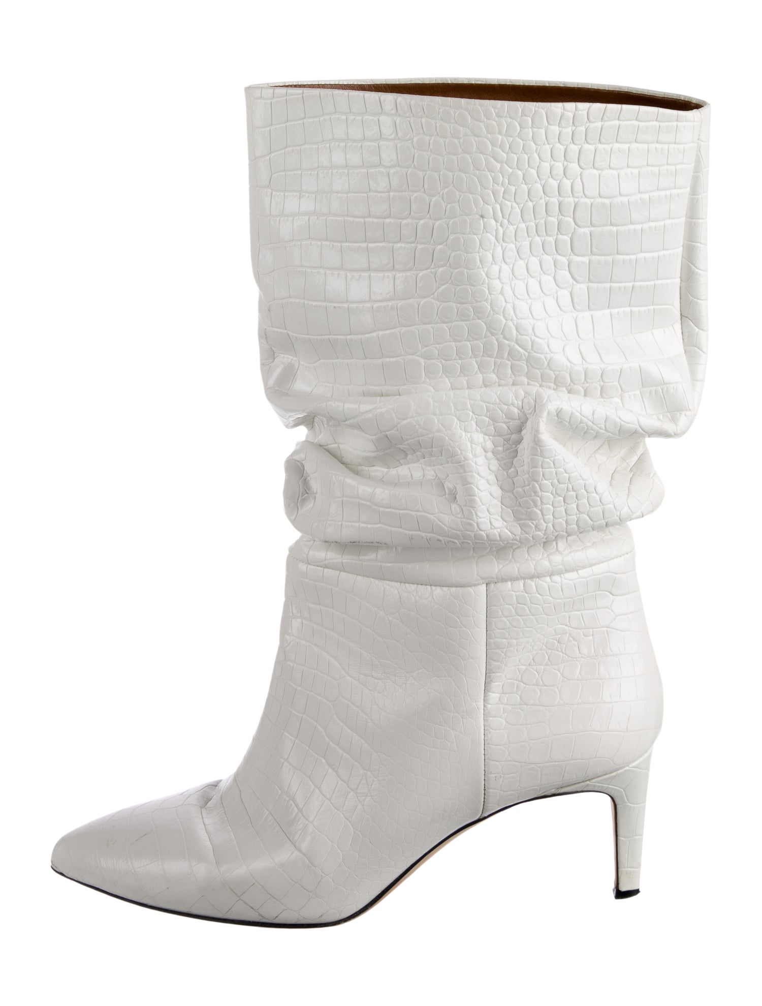 Paris Texas Leather Slouch Boots