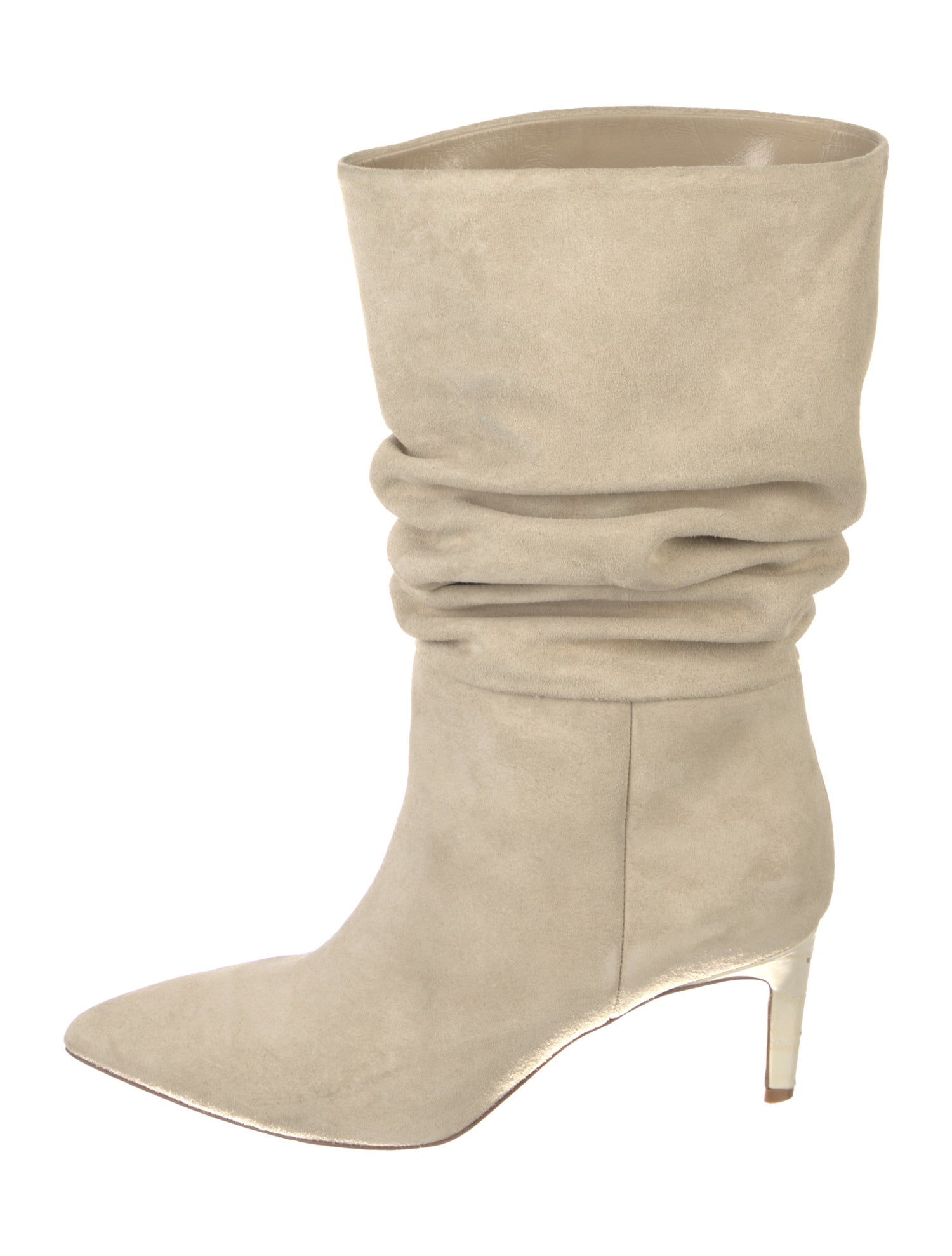 Paris Texas Suede Slouch Boots
