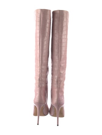 Paris Texas Embossed Leather Boots