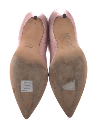 Paris Texas Embossed Leather Boots