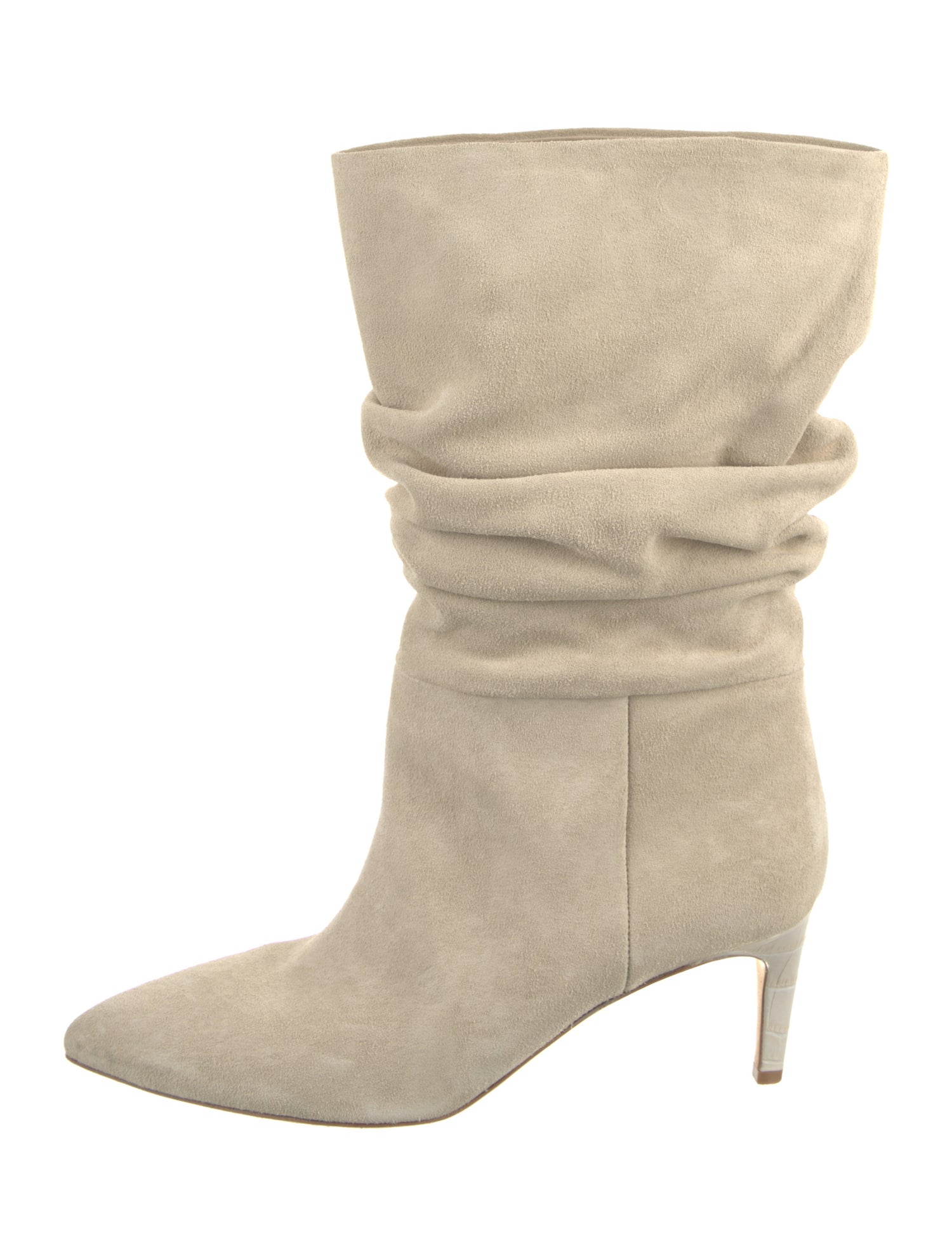 Paris Texas Suede Slouch Boots